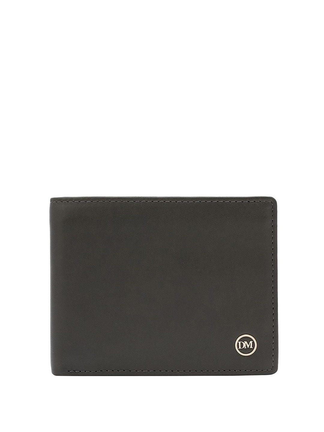 

Da Milano Men Leather Two Fold Wallet, Green