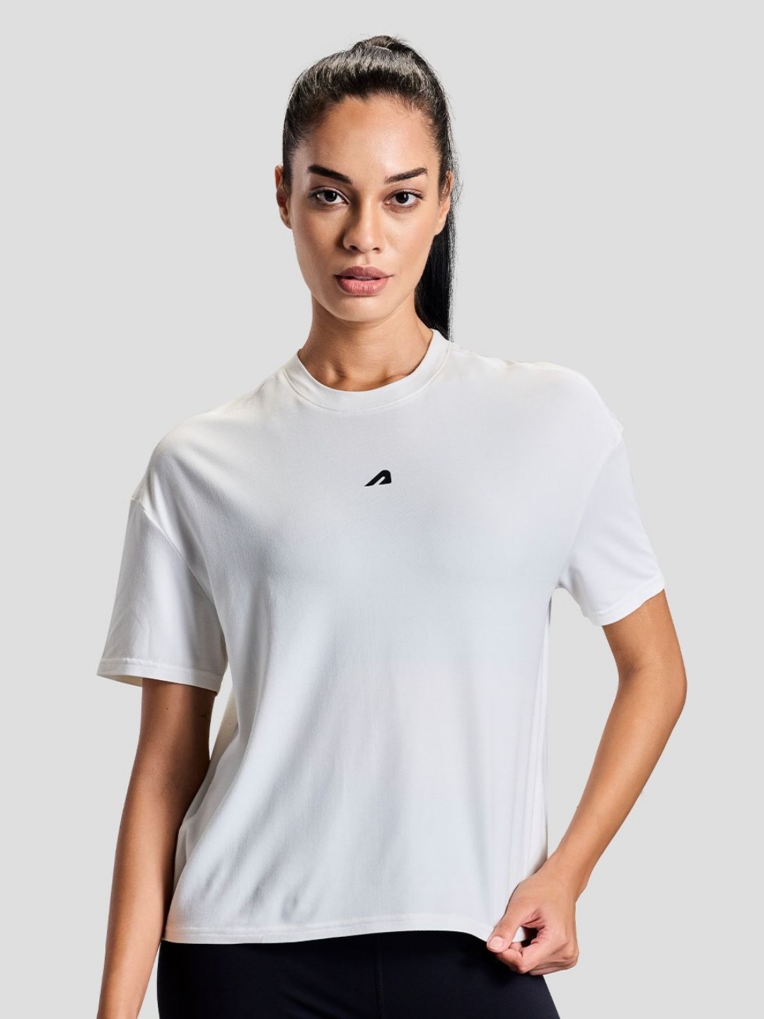 

BOLDFIT Rapid Dry Gym T-shirt, White