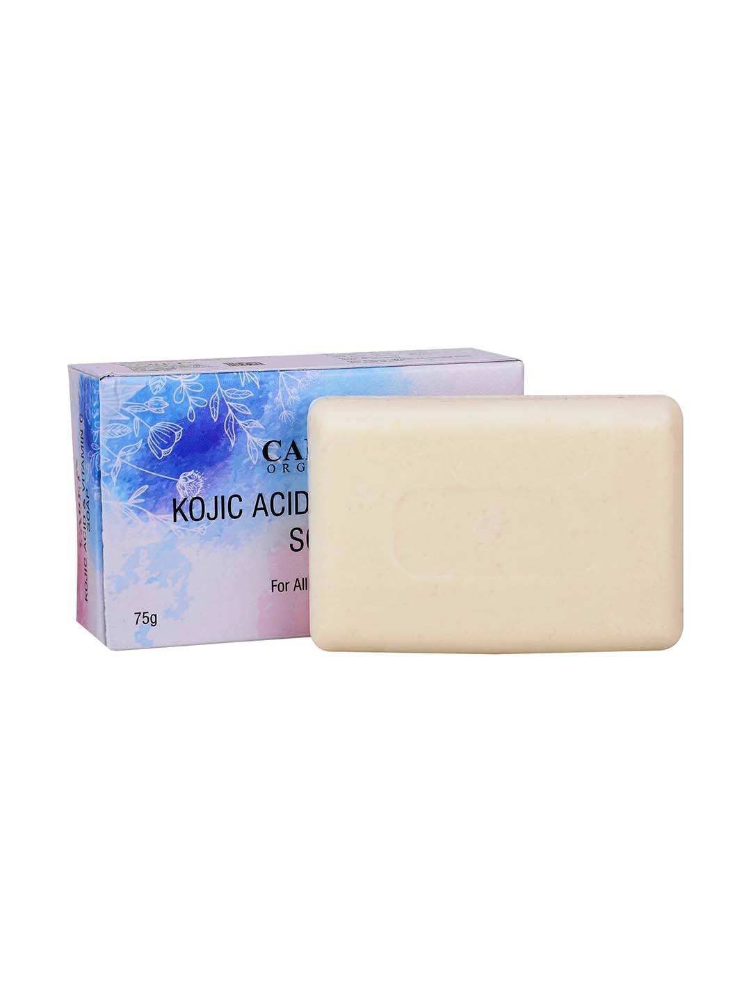 

CARET ORGANIC Kojic Acid Skin Whitening Soap- 75 g, White