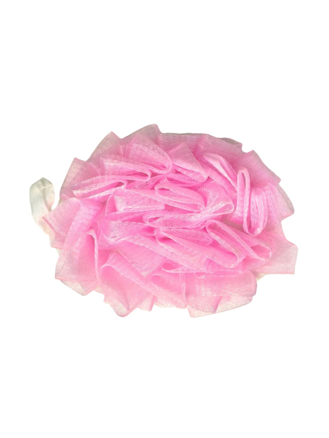 

CareDone Soft Luxury Bathing Round Hand Loofah, Pink