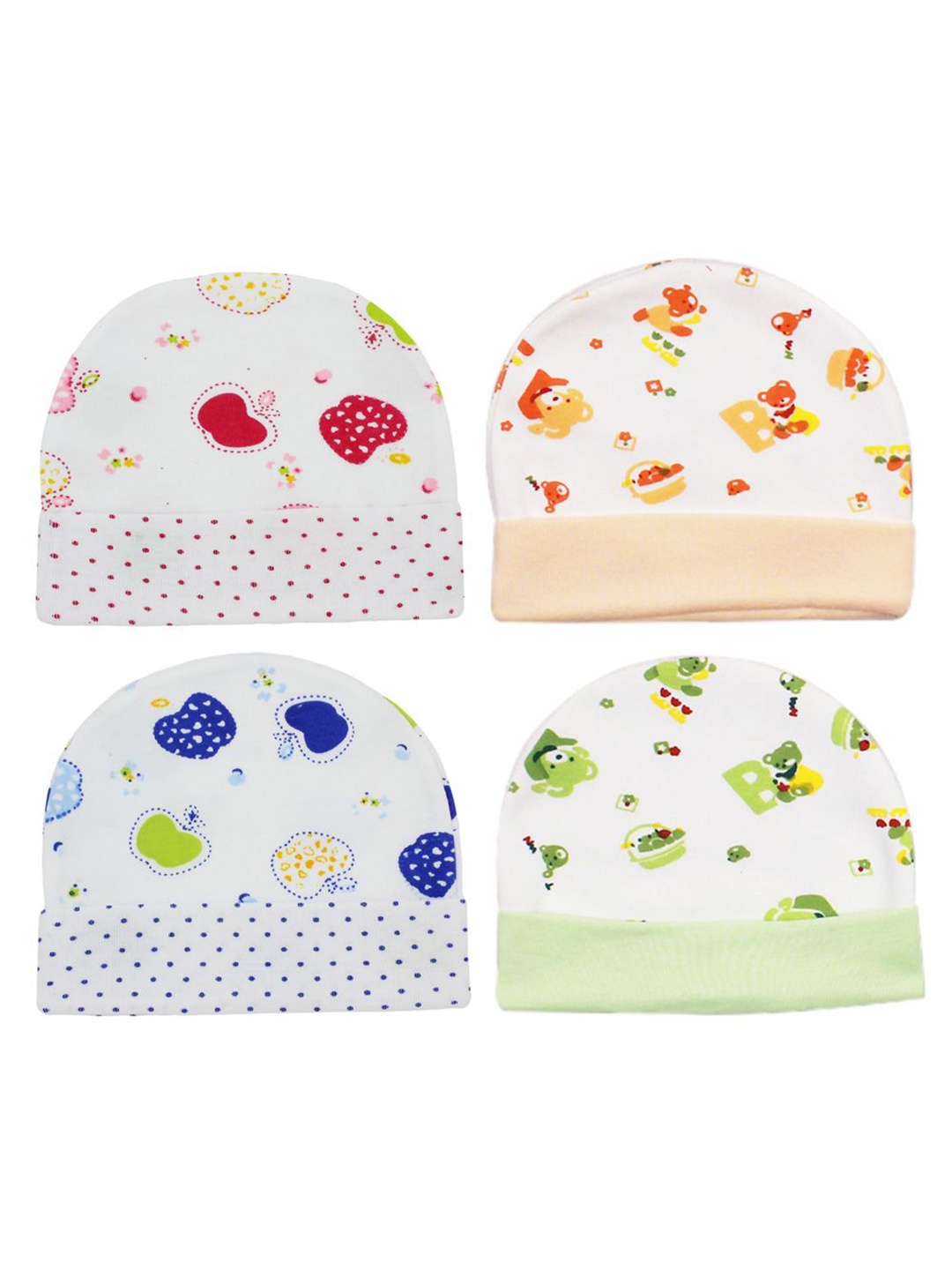 

BAESD Unisex Kids Printed Beanie, Blue