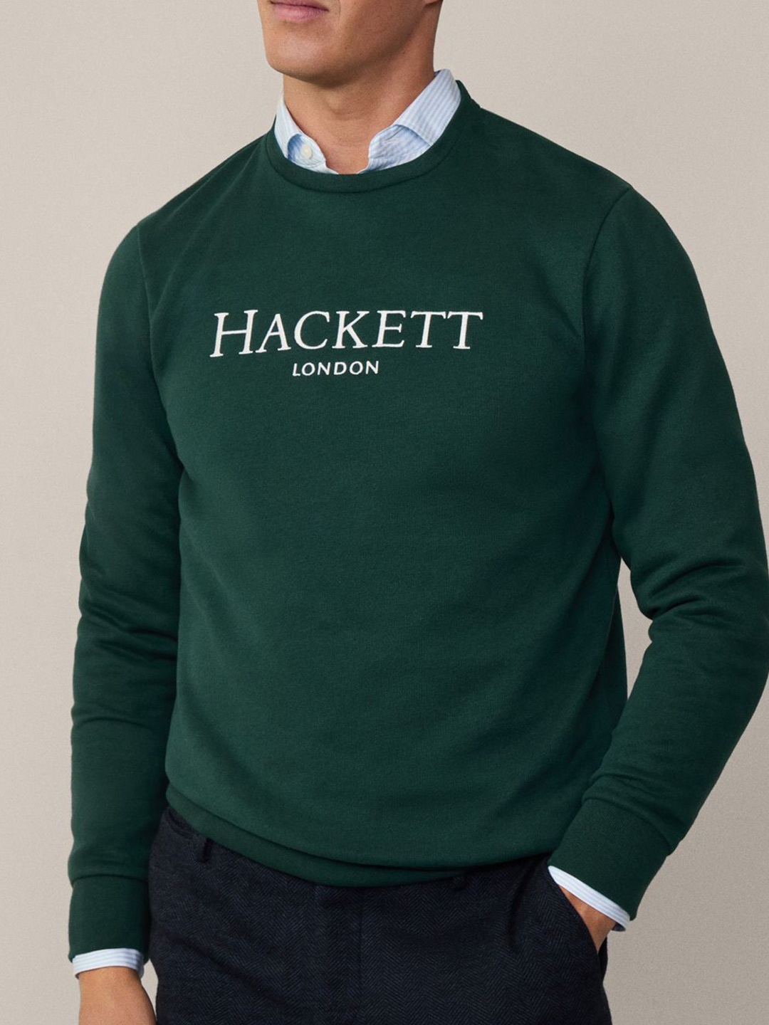 

HACKETT LONDON Men Sweatshirt, Green