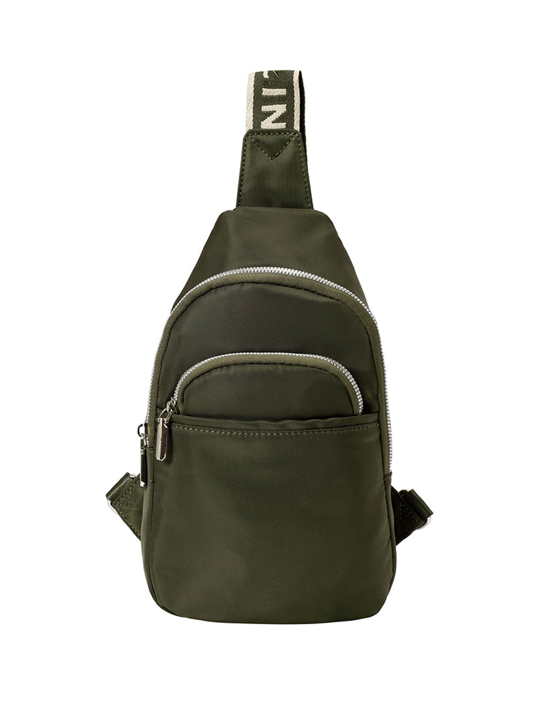 

Lino Perros Unisex Crossbody Backpack, Olive