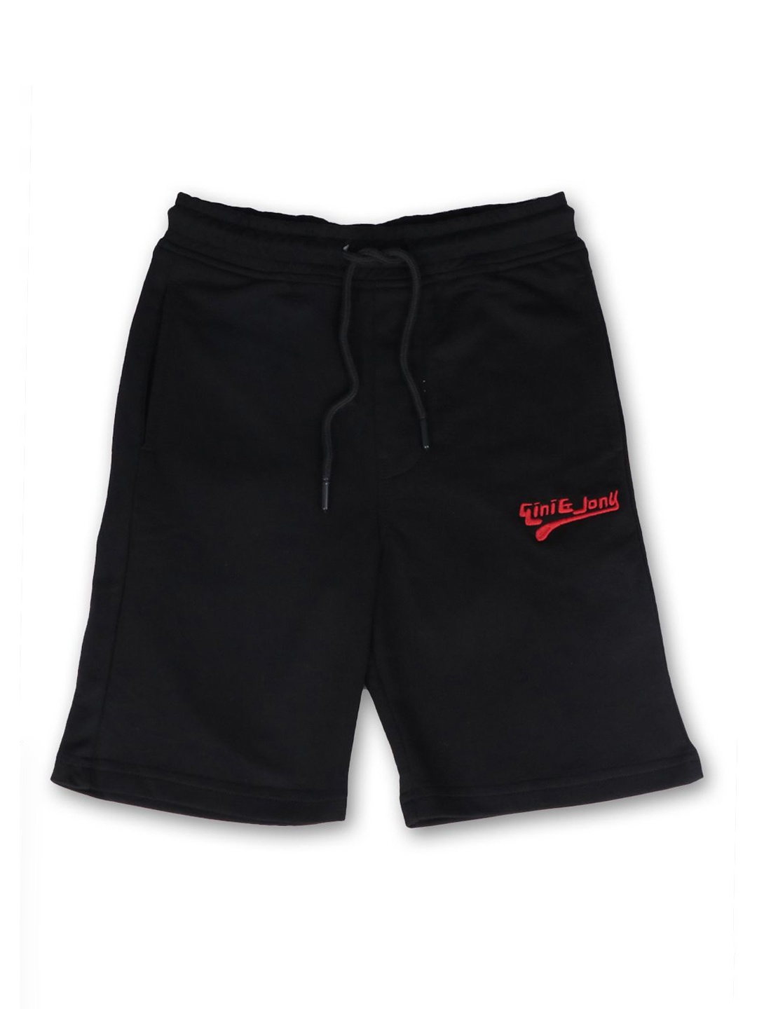 

Gini and Jony Boys Cotton Regular Fit Shorts, Black