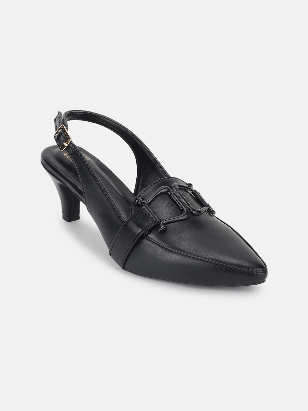 

Marc Loire Women Stiletto Pumps with Buckles, Black