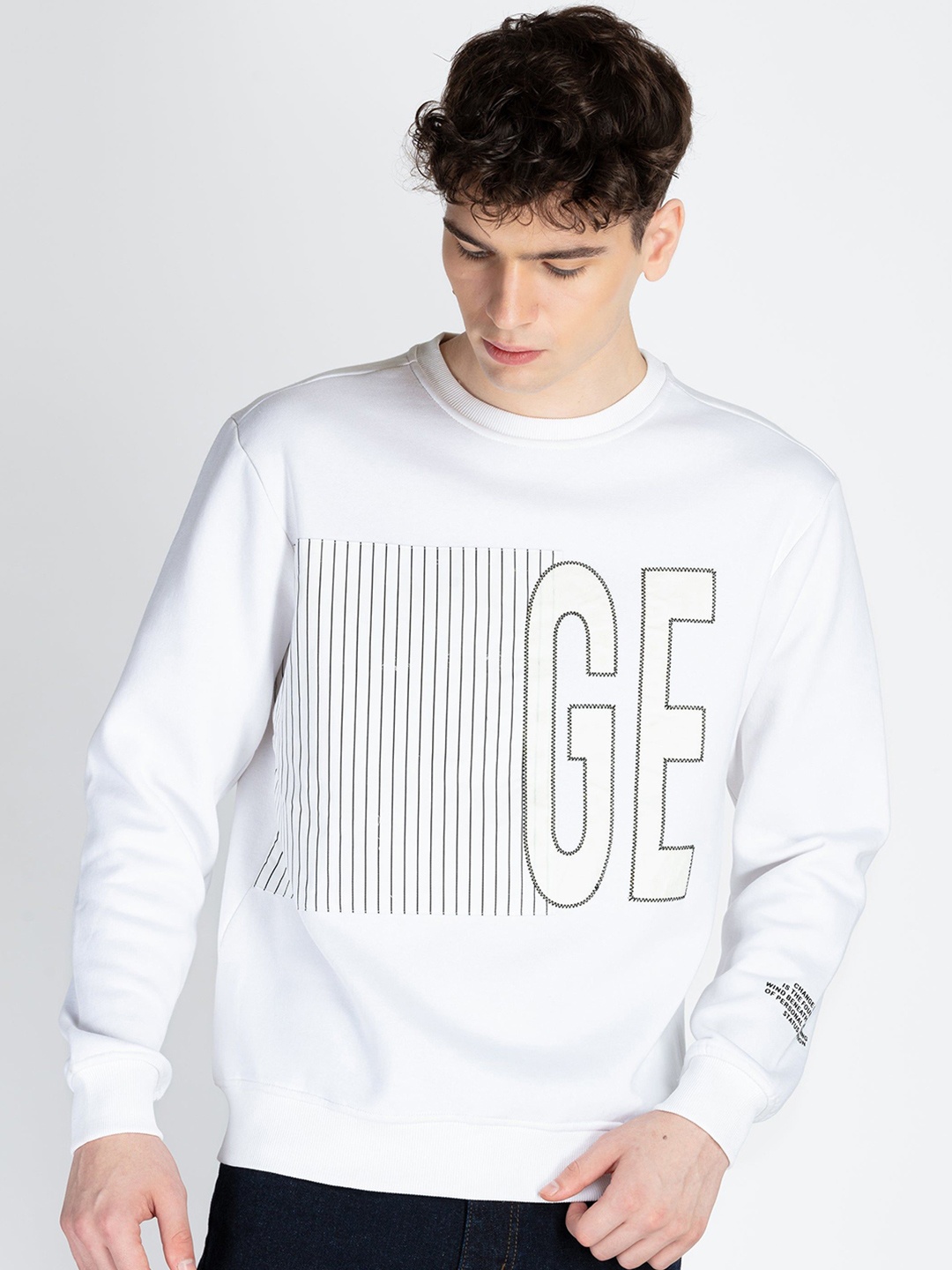 

Status Quo Men Sweatshirt, White