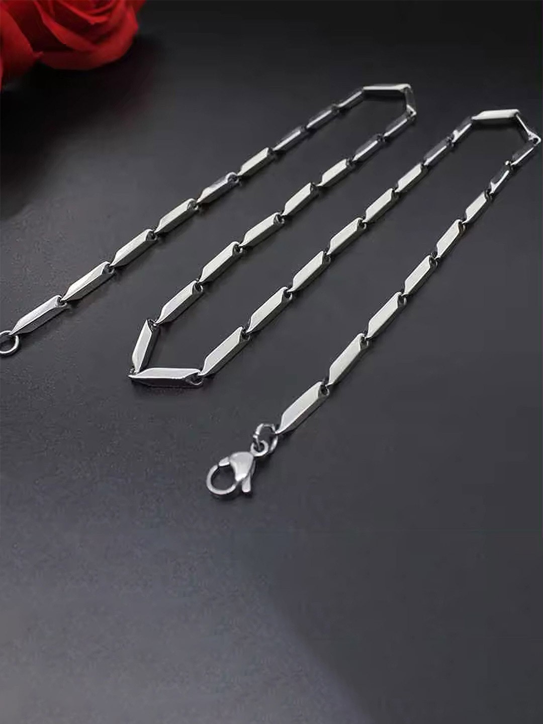 

Heer Collection Unisex Silver-Plated Chain