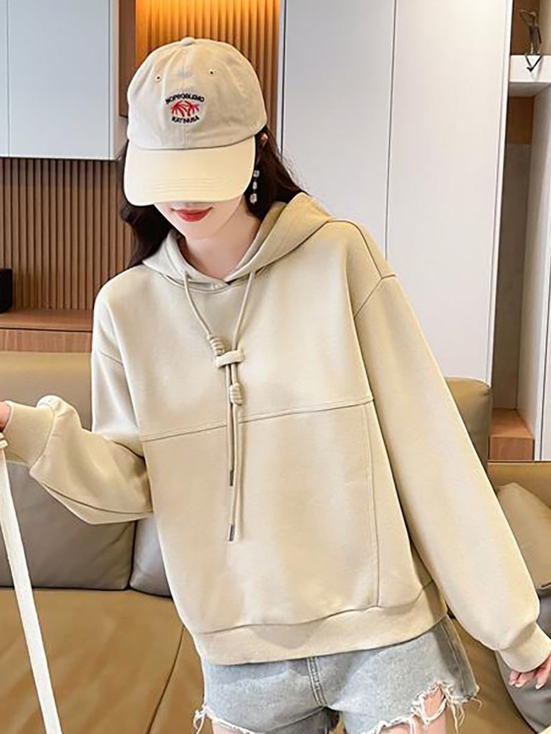 

JC Mode Women Sweatshirt, Khaki