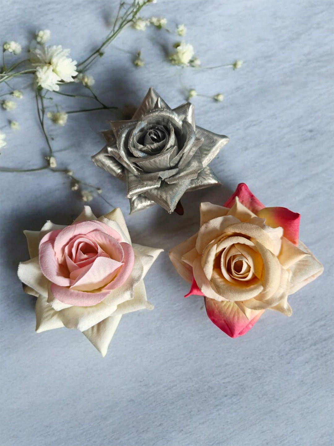 

CHRONEX Women Set of 3 Bobby Pins, Pink