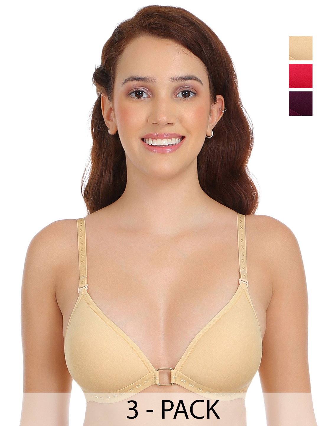 

SELFCARE Bra Half Coverage Lightly Padded, Beige