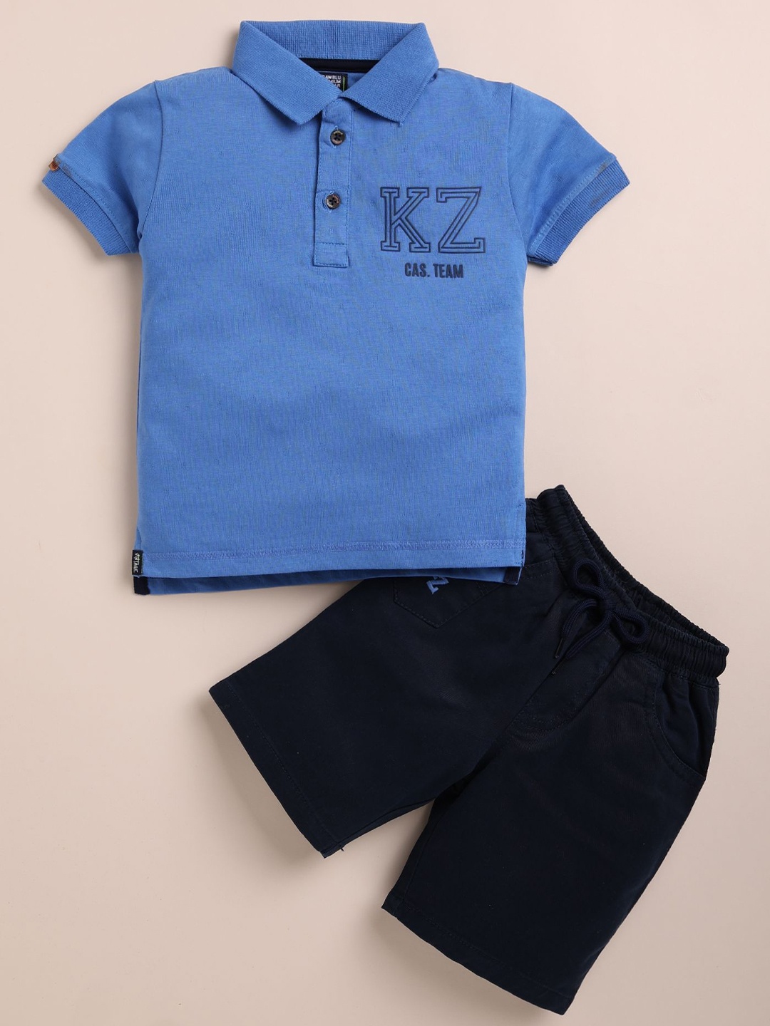 

BAESD Boys T-shirt with Shorts, Blue