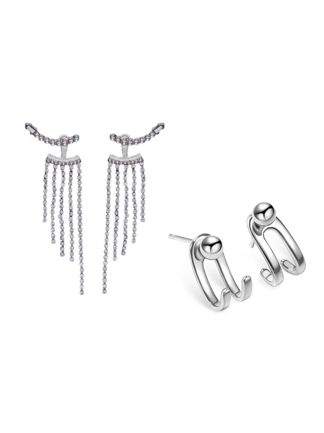 

Pinapes Contemporary Drop Earrings, Multi