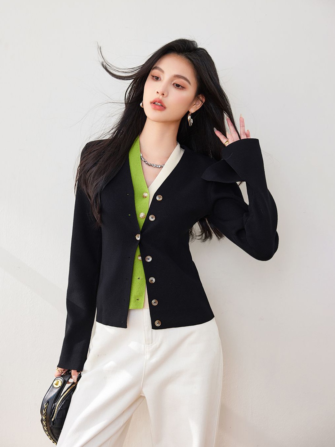 

JC Collection Women Cardigan, Black