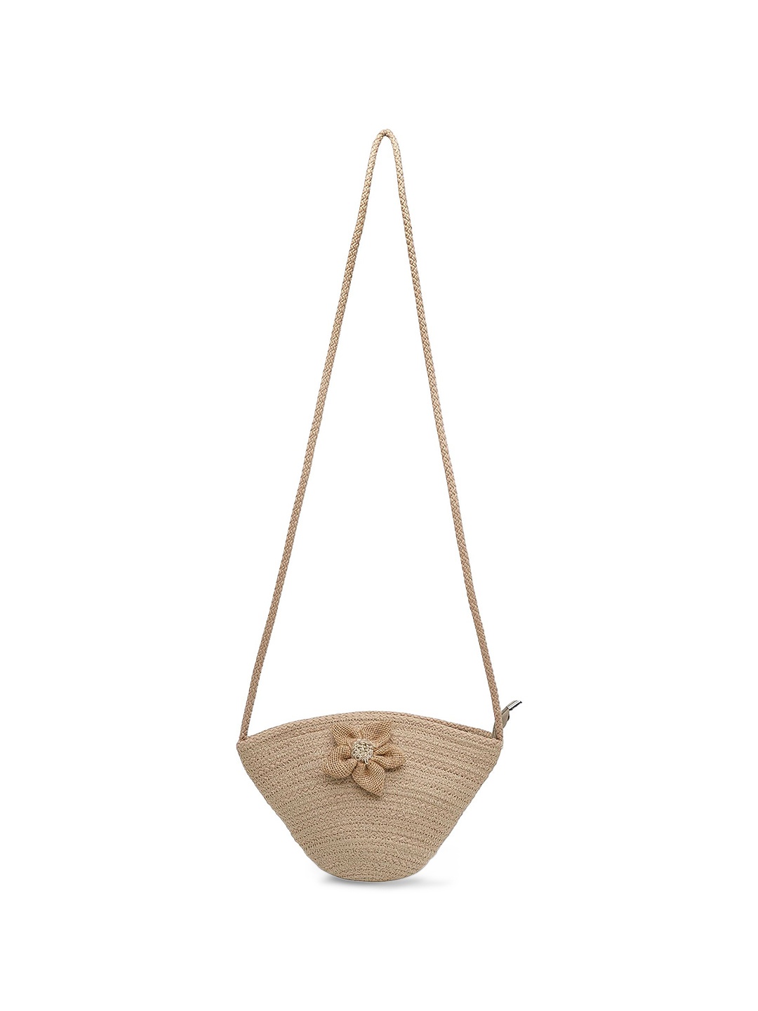

ENSAC Women Structured Sling Bag, Beige