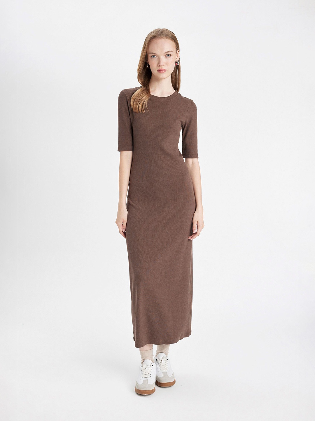 

DeFacto Maxi Dress, Na