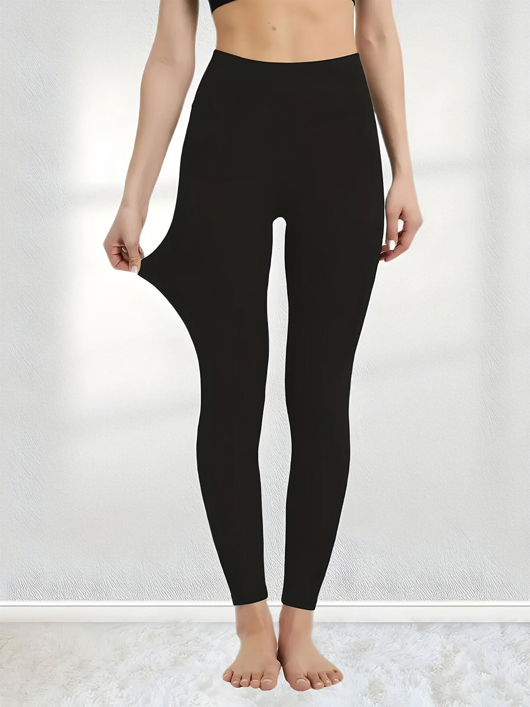 

Hill Islands Women Ankle-Length Gym Tights, Black