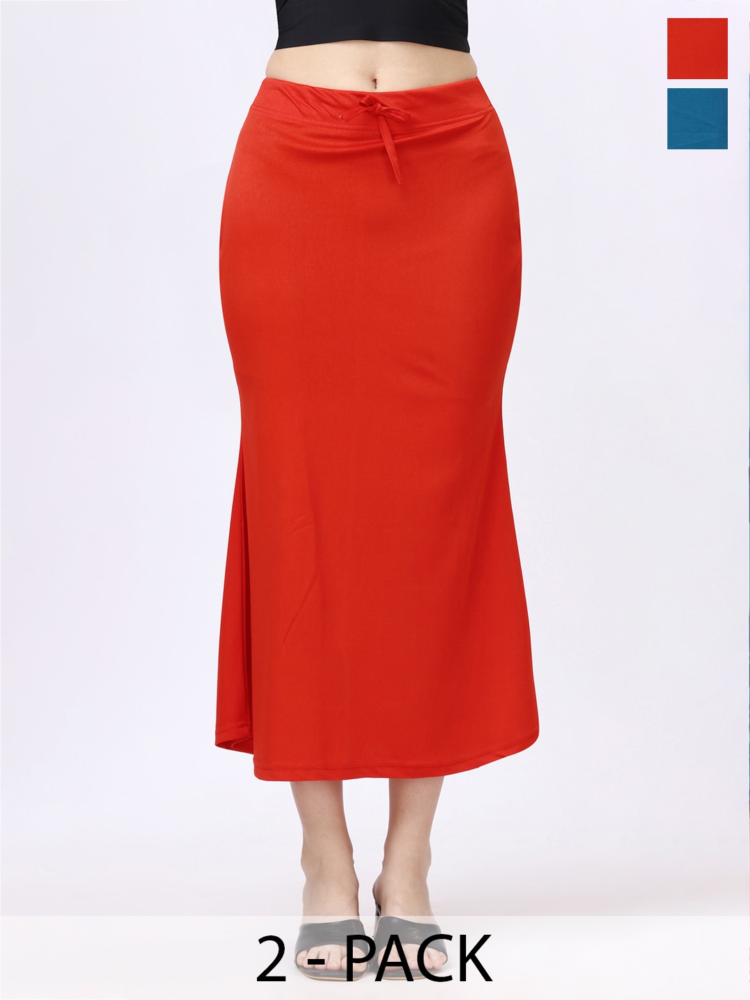 

SATPURUSH 2 Pcs Tummy & Thigh Shapewear, Red