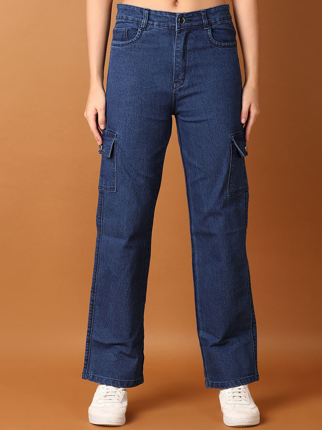 

V-Mart Women Straight Fit Jeans, Blue