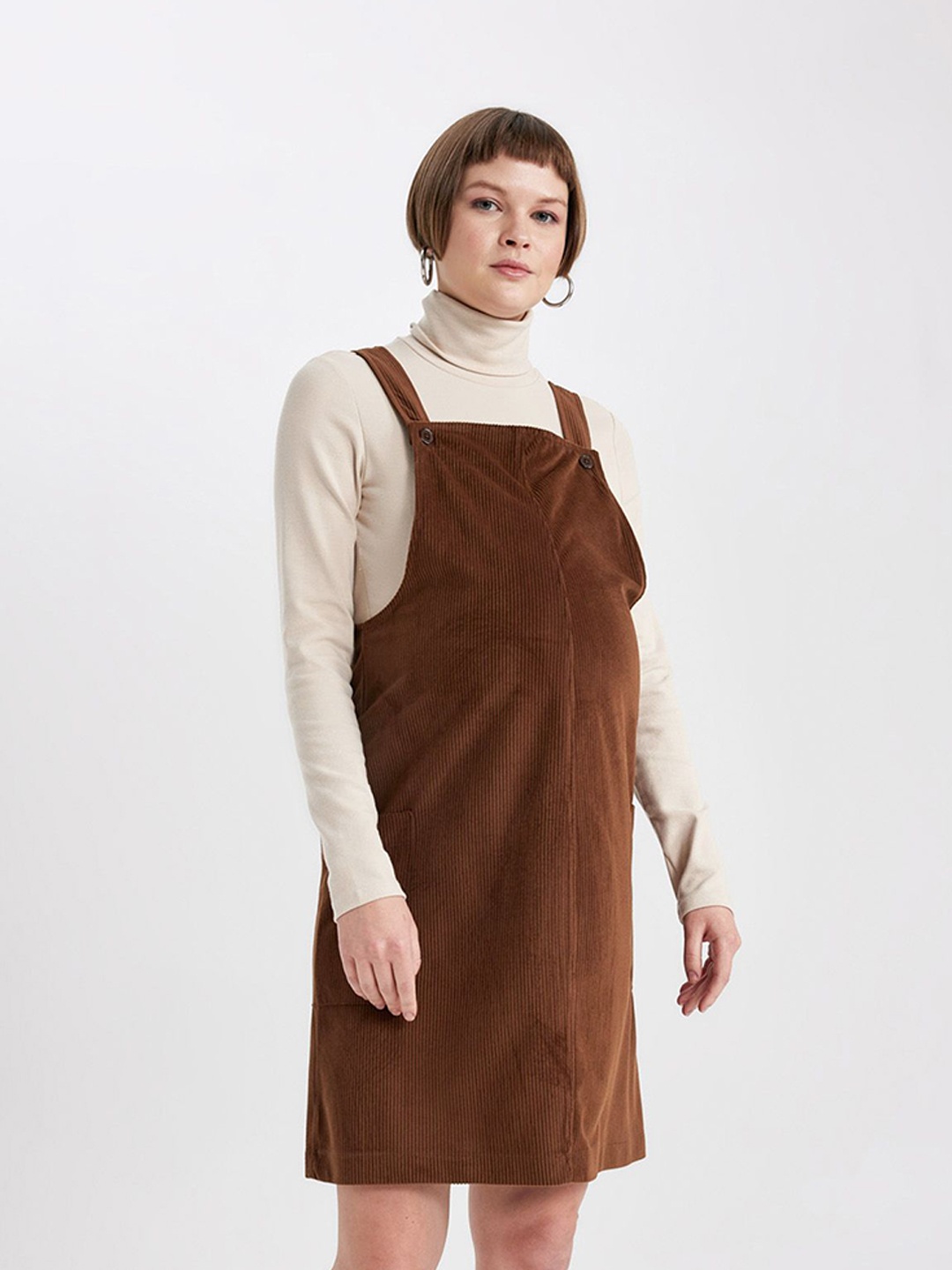 

DeFacto Pinafore Dress, Na