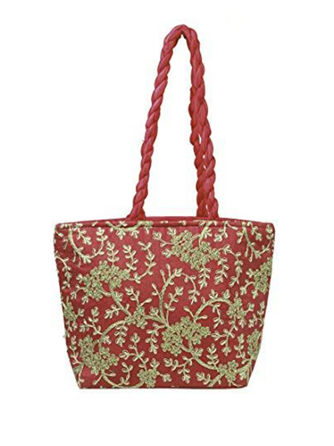 

prettykrafts Ethnic Embroidered Shoulder Bag, Maroon