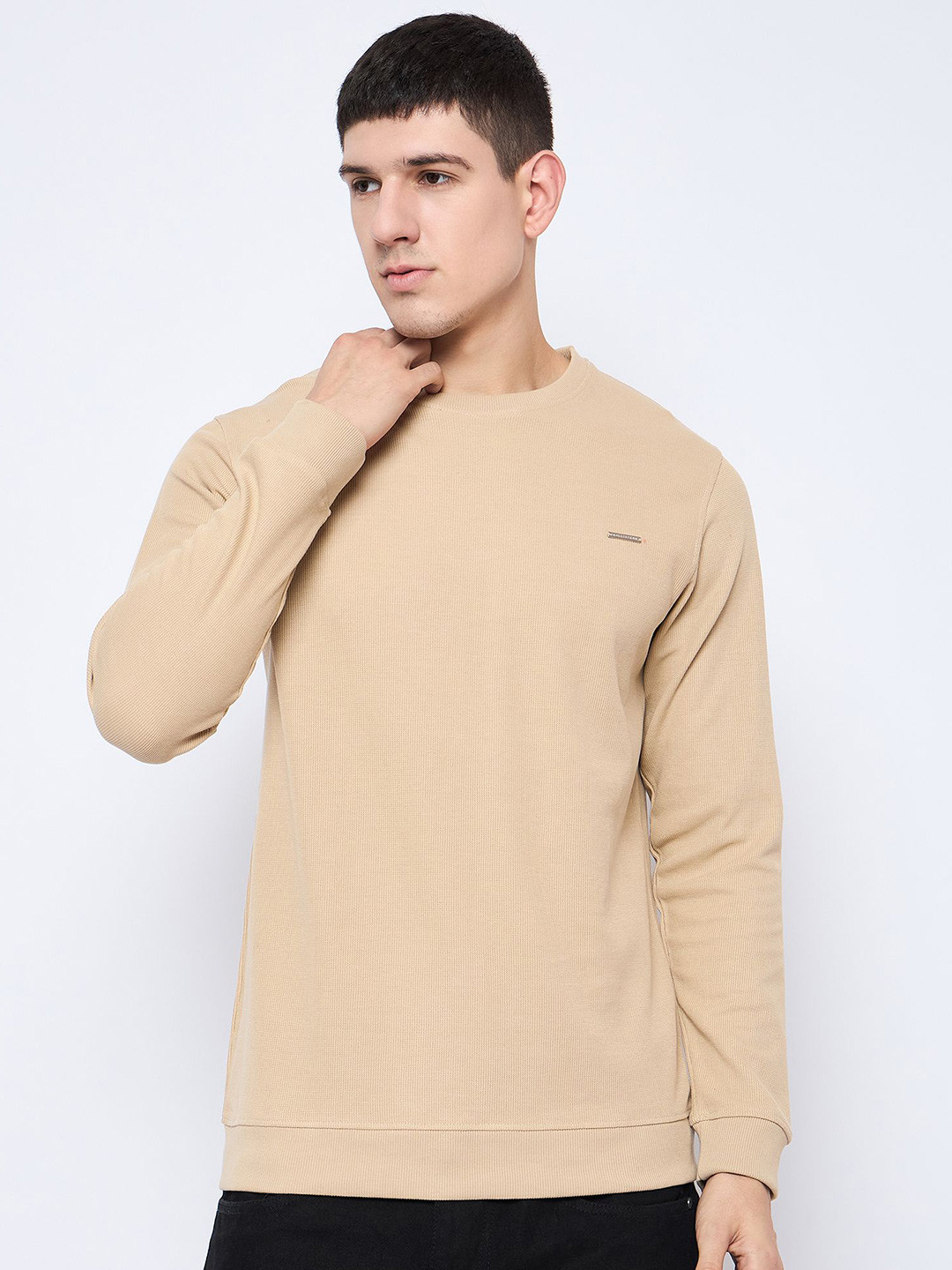 

Parcel Yard Men Sweatshirt, Beige