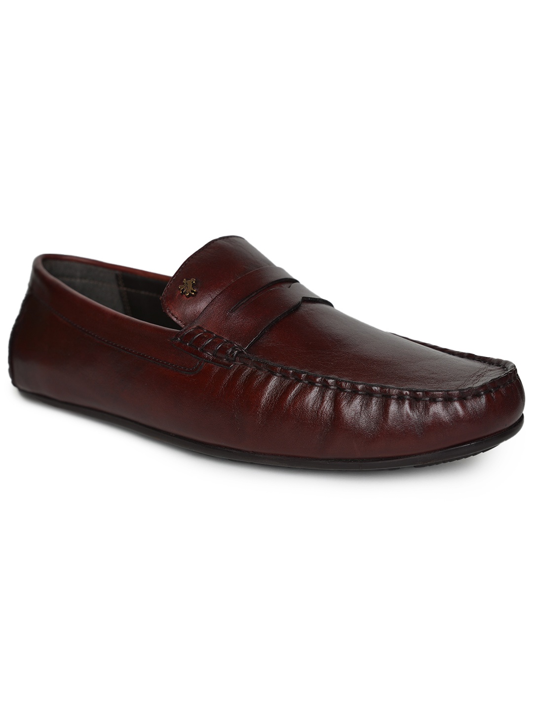 

Buckaroo Men Leather Boat Shoes, Maroon