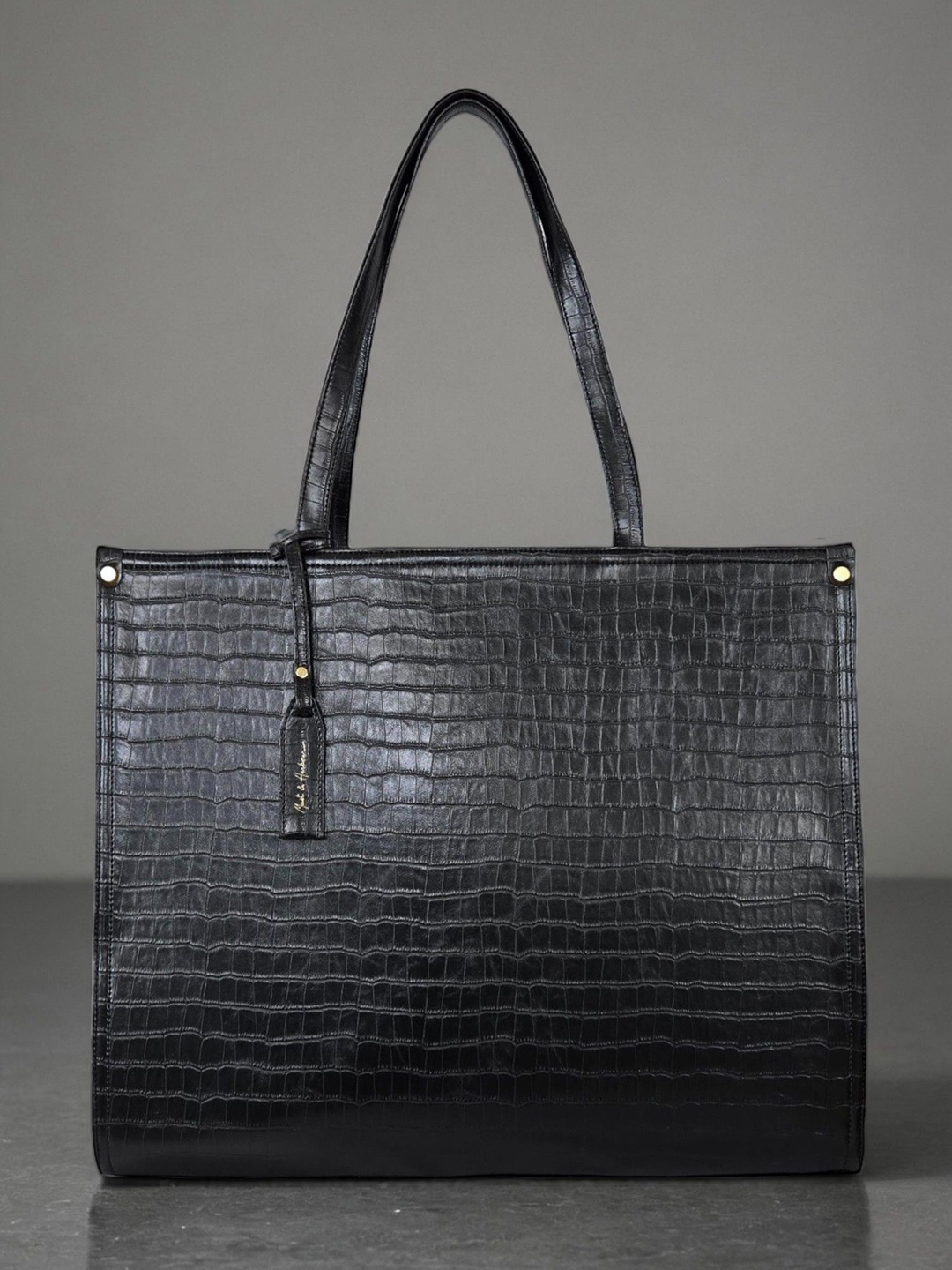 

Mast & Harbour PU Structured Shoulder Bag, Black