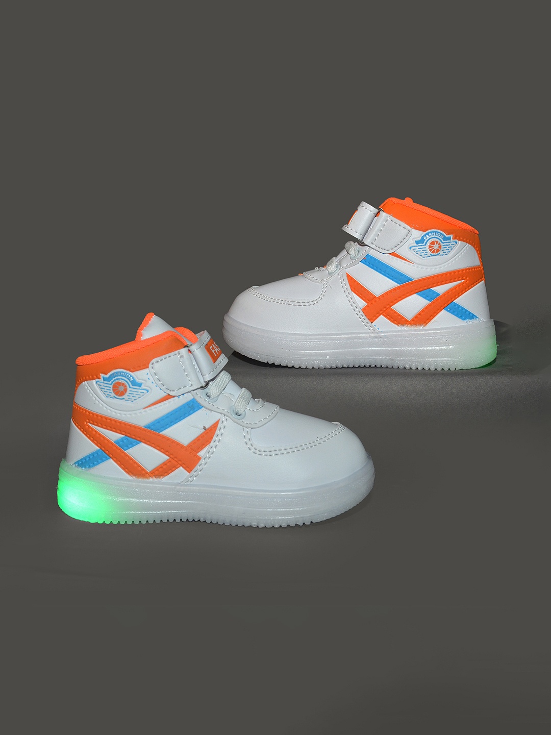 

NEW STEPS Unisex Kids Sneakers, Orange