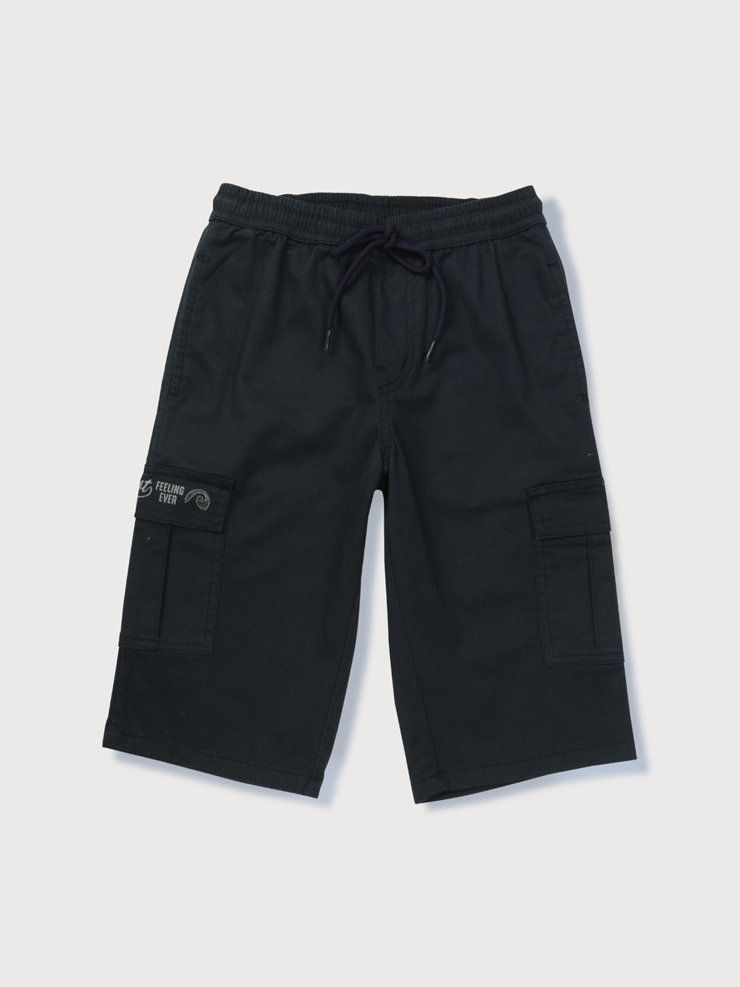 

Gini and Jony Boys Casual Printed Regular Shorts, Navy blue