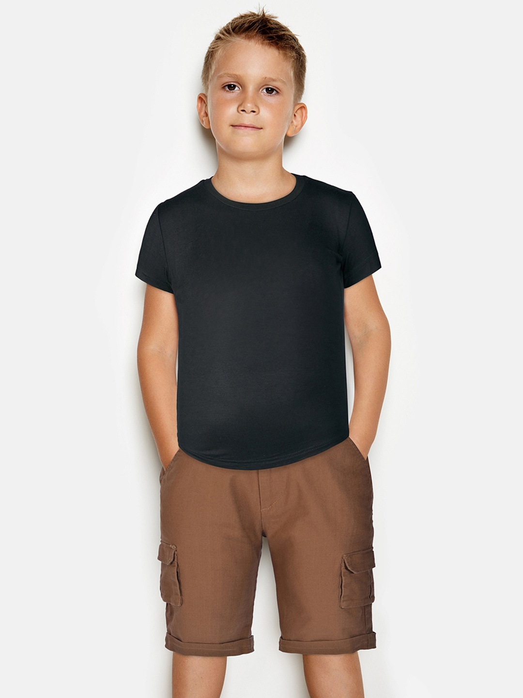 

Gini and Jony Boys Casual Regular Shorts, Brown