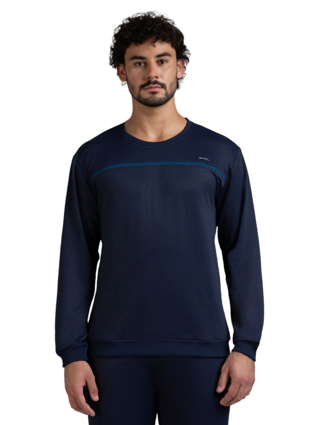

Black Panther Men Dri-FIT Solid Round Neck T-shirt, Navy blue