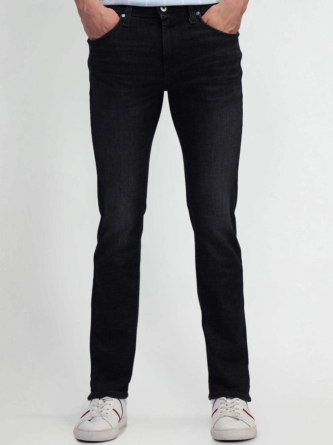 

U.S. Polo Assn. Denim Co. Men Skin Tight Slim Fit Stretchable Jeans, Black