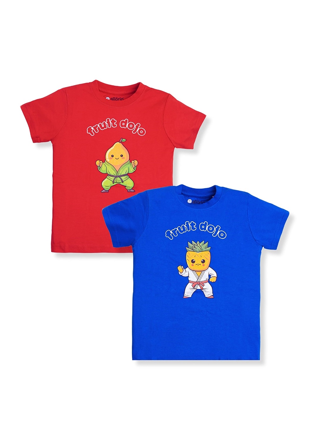 

allorio kids Boys 2 Printed Applique Slim Fit T-shirt, Multi