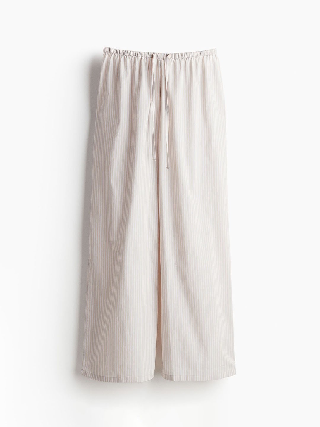 

H&M Cotton Pyjama Bottoms, Beige