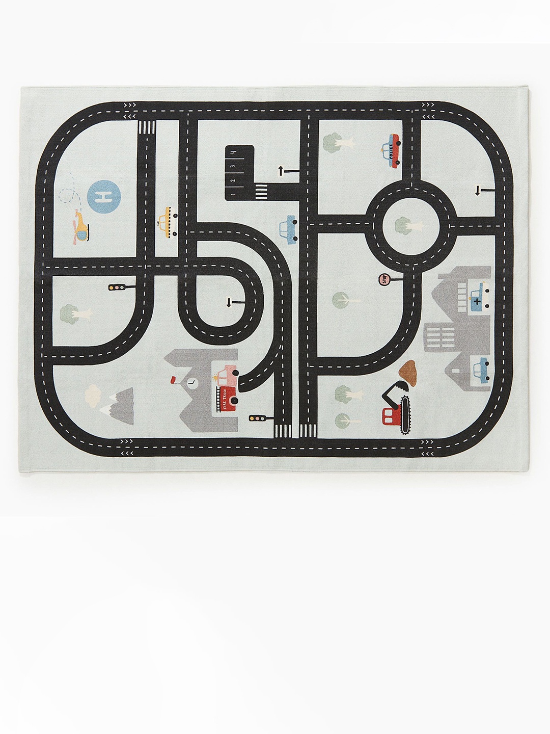 

H&M Green Pure Cotton 400 GSM Road Playmat