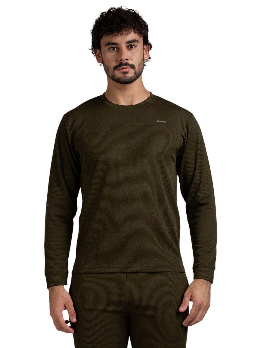 

Black Panther Men Dri-FIT Solid Round Neck T-shirt, Olive