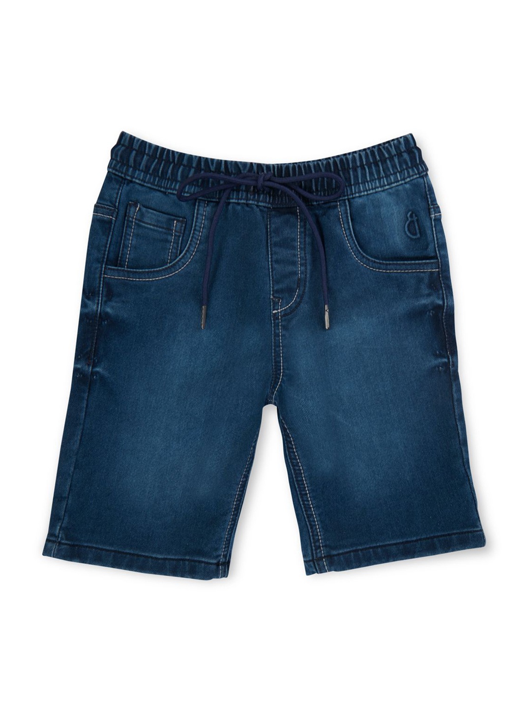 

Gini and Jony Boys Washed Denim Technology Regular Fit Shorts, Blue