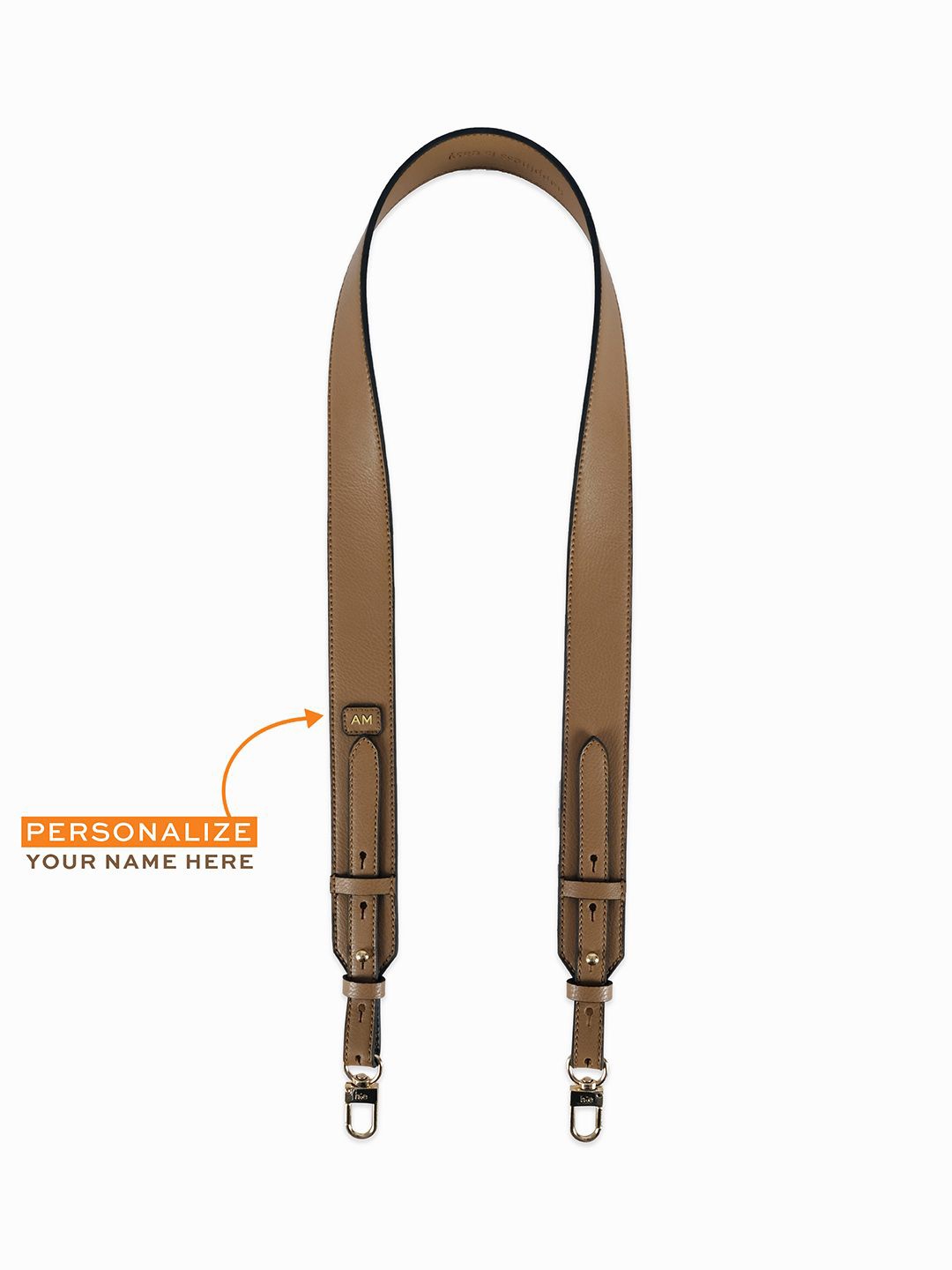

HIE Leather Sling Bag, Brown