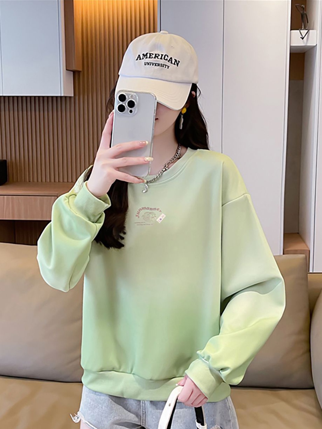

JC Mode Women Sweatshirt, Green