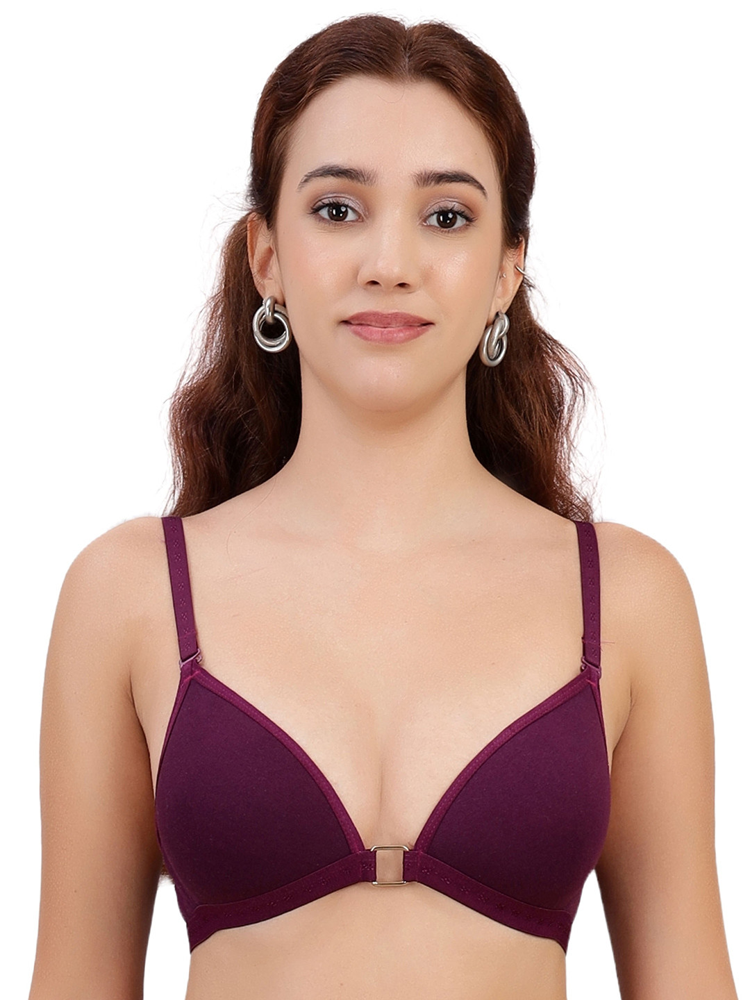 

SELFCARE Women Bra, Purple