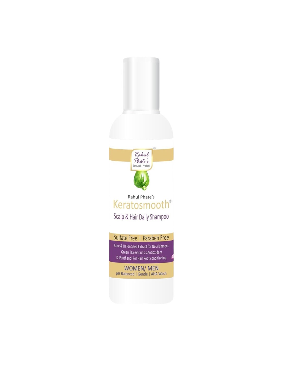 

Rahul Phate Research Product Keratosmooth Scalp & Hair Scalp Shampoo -200ml, White