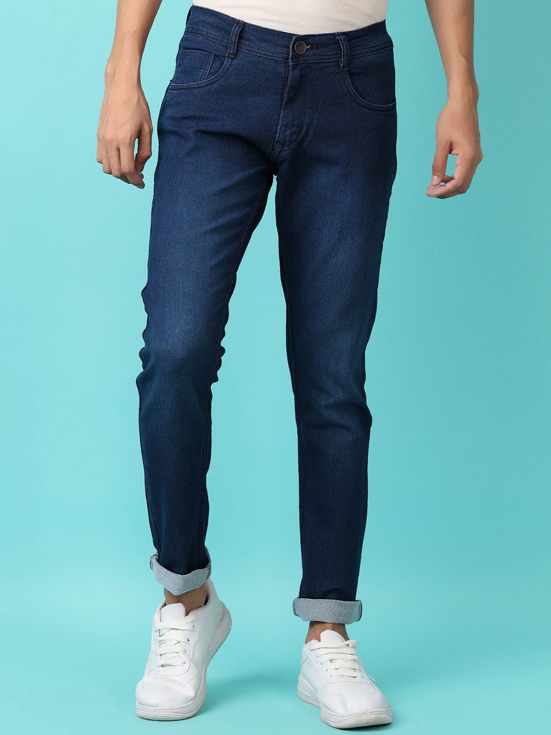 

V-Mart Men Slim Fit Jeans, Blue