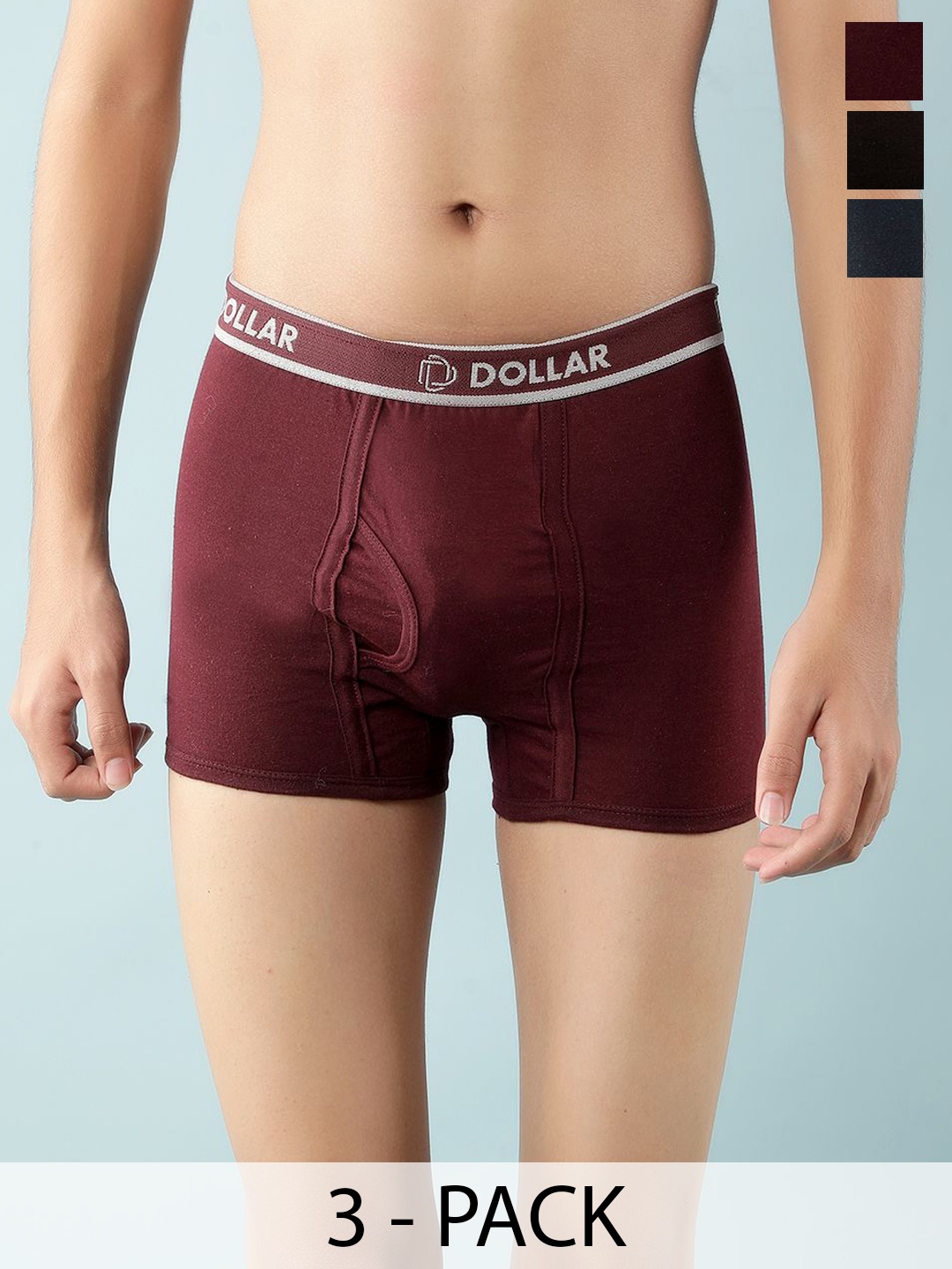 

Dollar Lehar Boys Pack Of 3 Assorted Breathable Trunks MLHTR-06-K-AST2-PO3