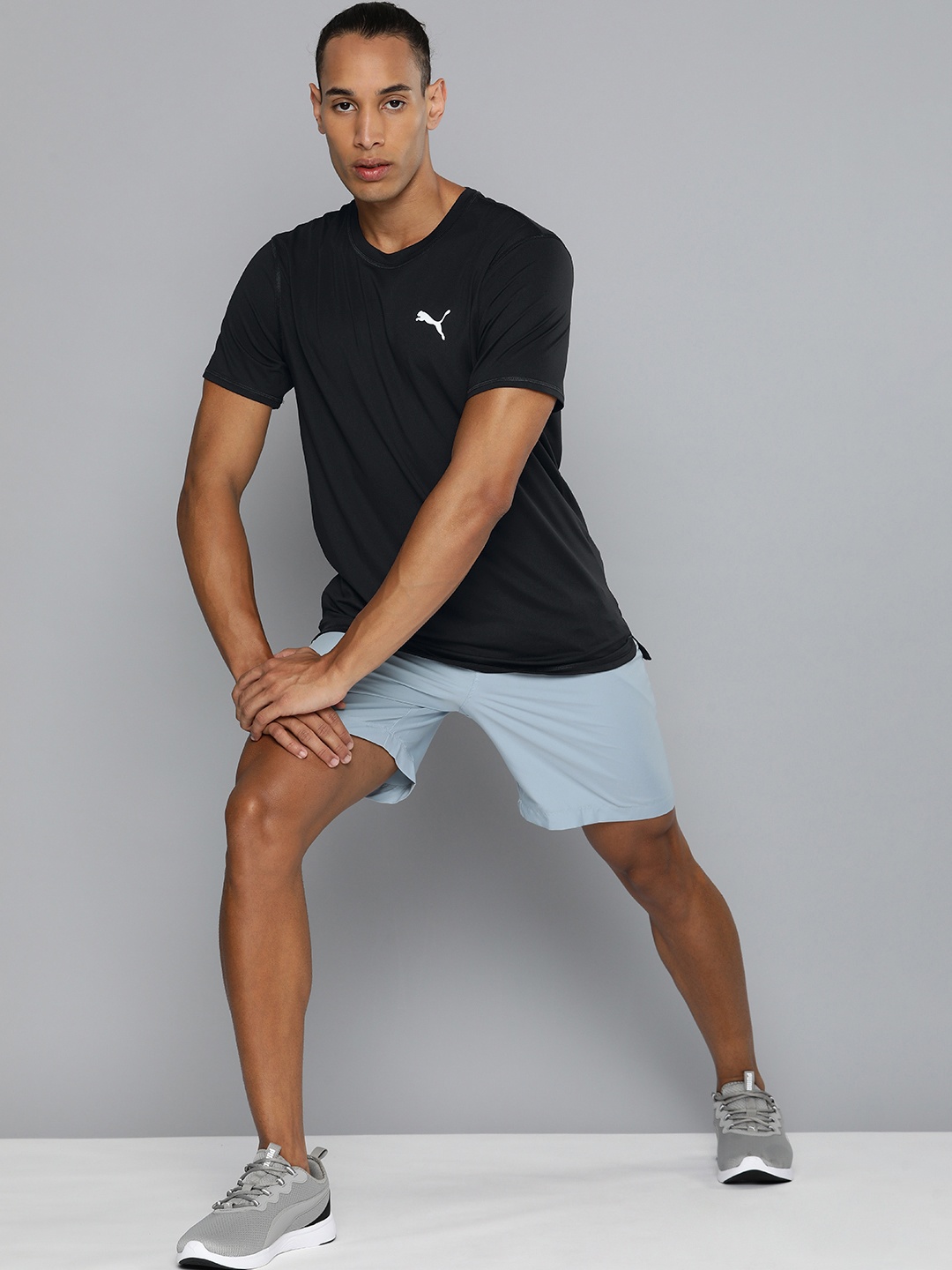 

Puma Men Run Cloudspun Short Sleeve Running dryCELL T-shirt, Black
