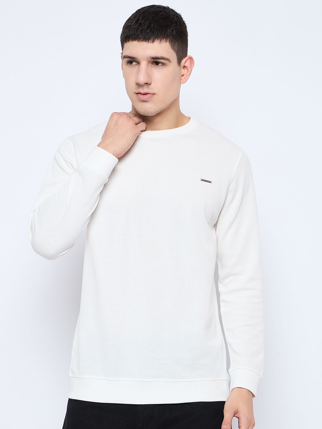 

Parcel Yard Men Sweatshirt, White