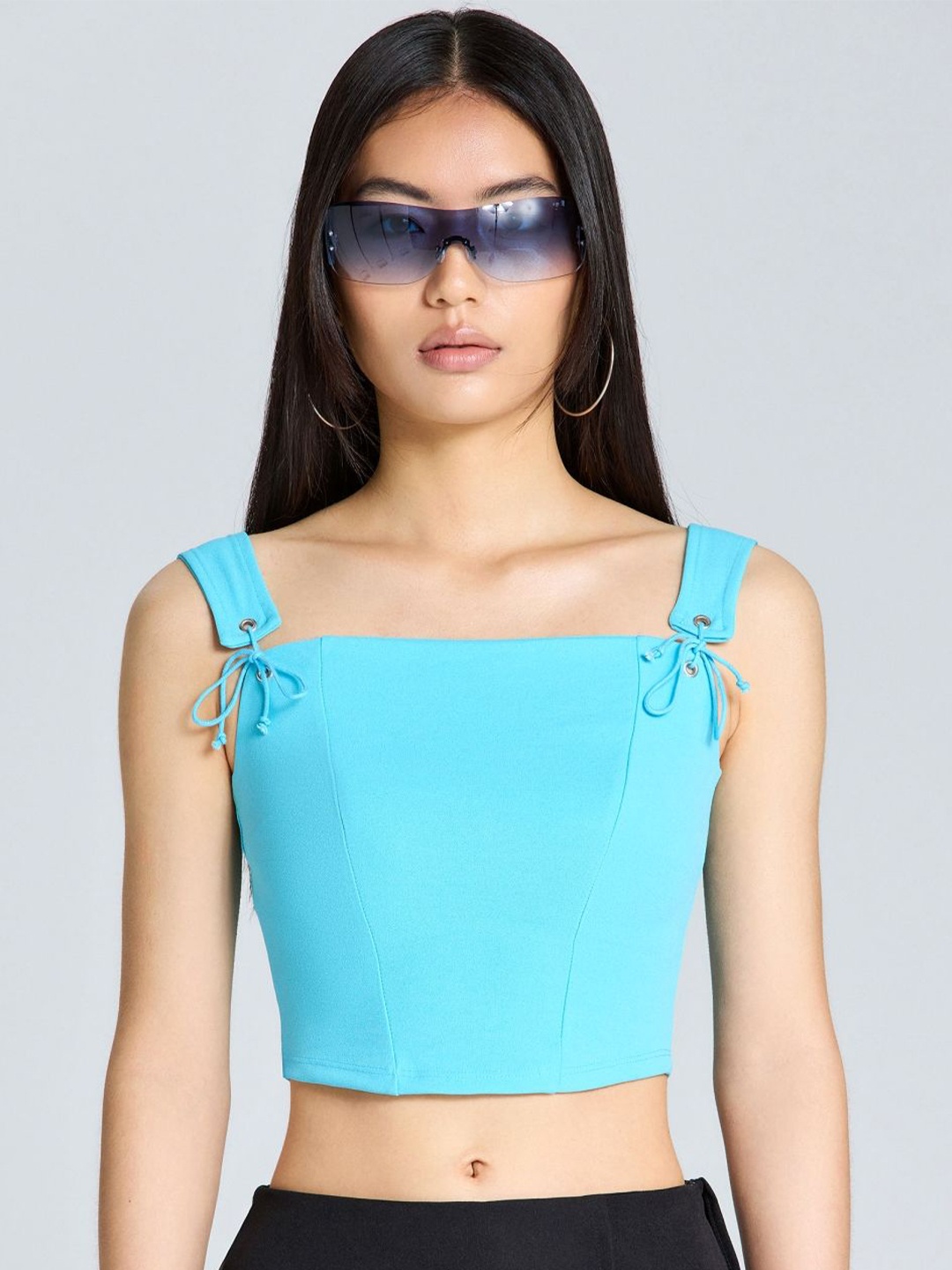 

ZOMODA Crop Top, Blue