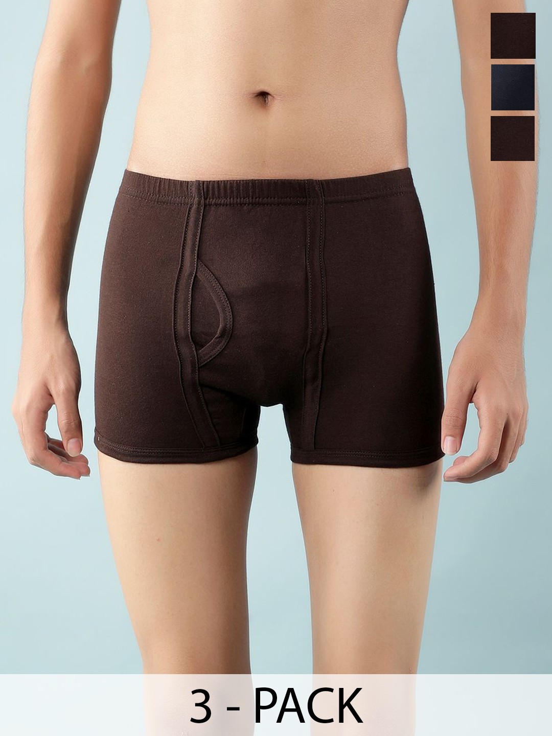 

Dollar Boys Pack Of 3 Cotton Assorted Trunk MLHTR-05-K-AST5-PO3