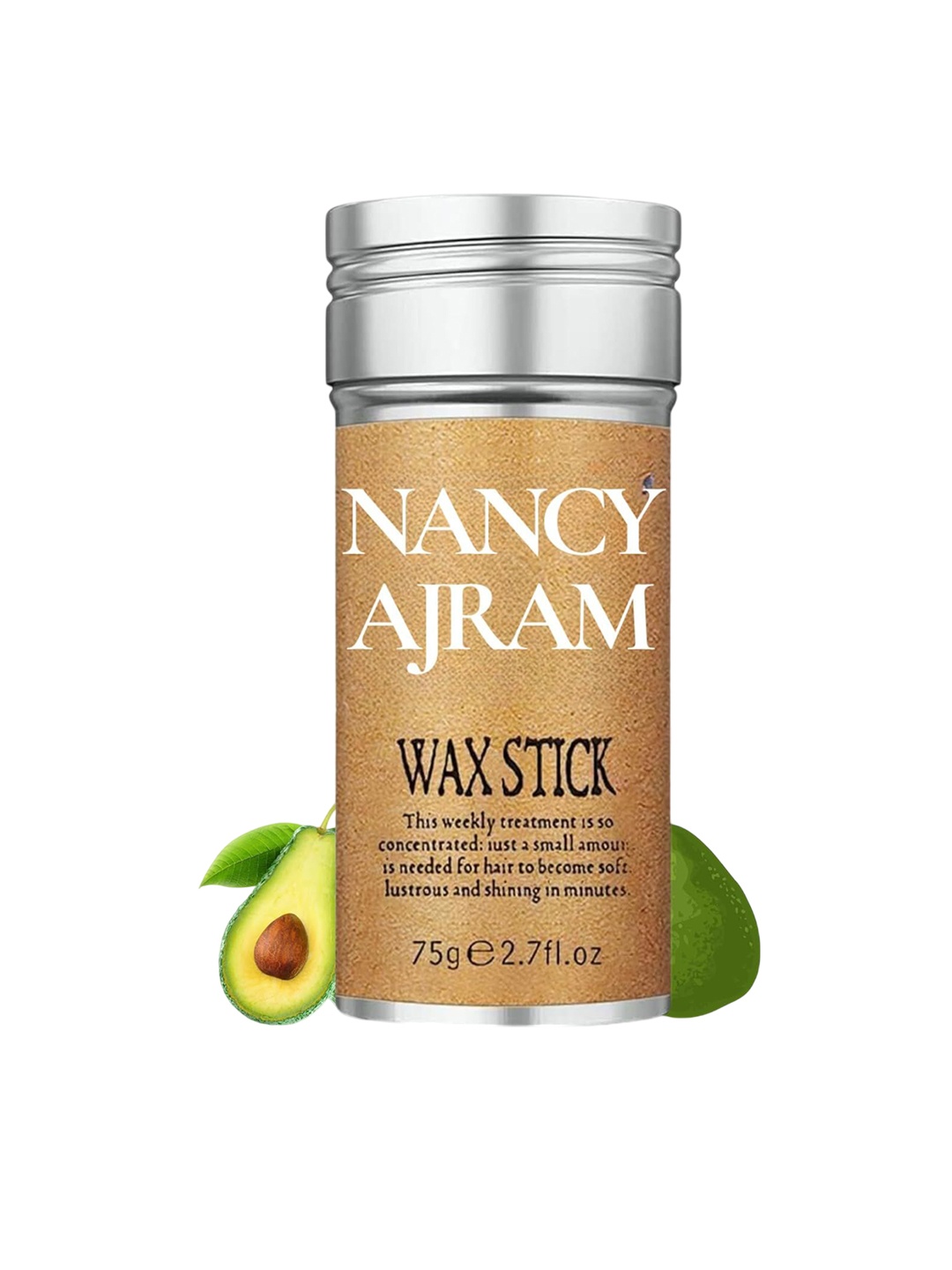 

NANCY AJRAM 3-In-1Smoothes Hair Wax Stick -75g, Brown