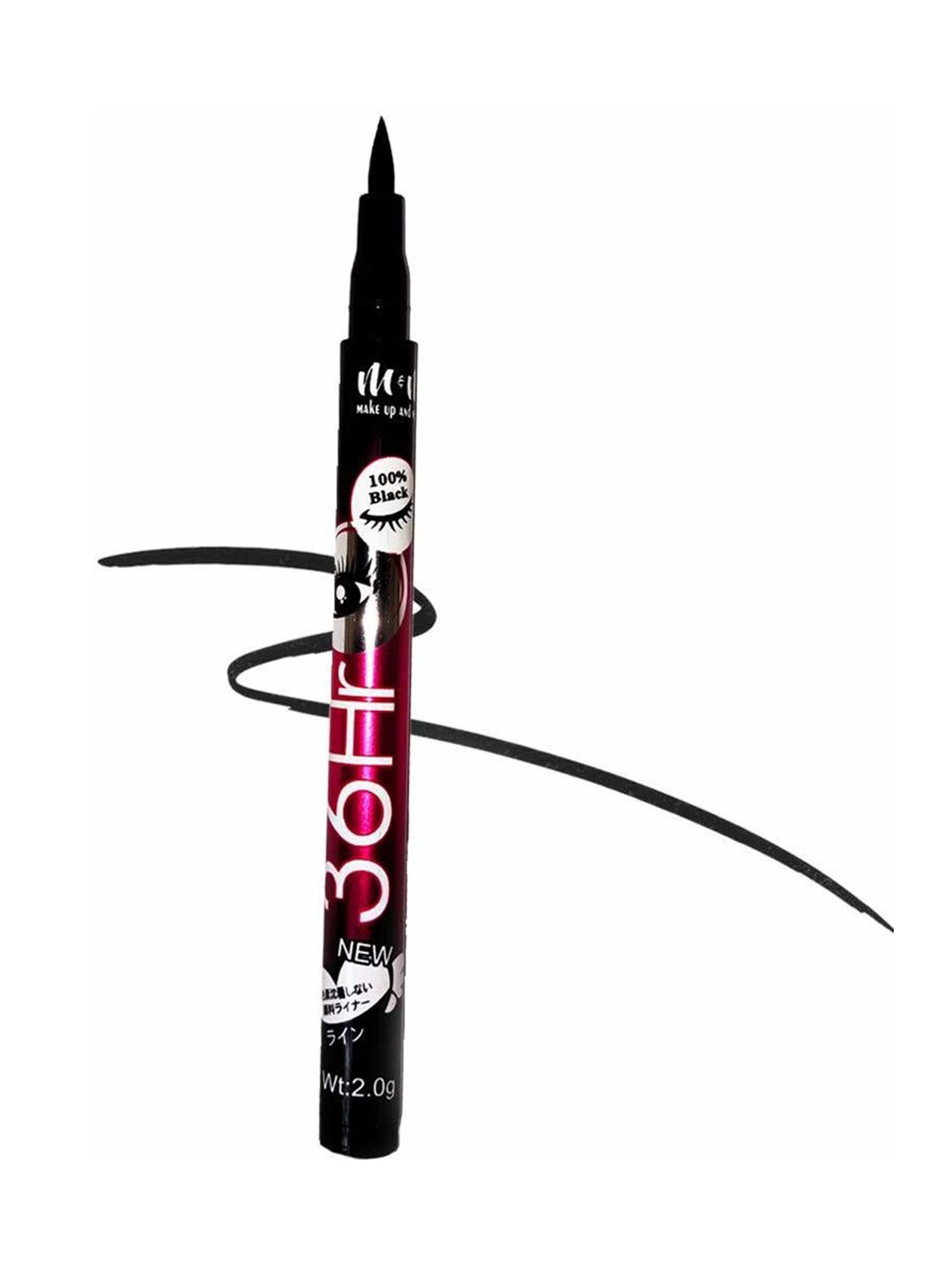 

NANCY AJRAM 6 Pcs 36Hr Long Lasting Eye Liner Pen, Black