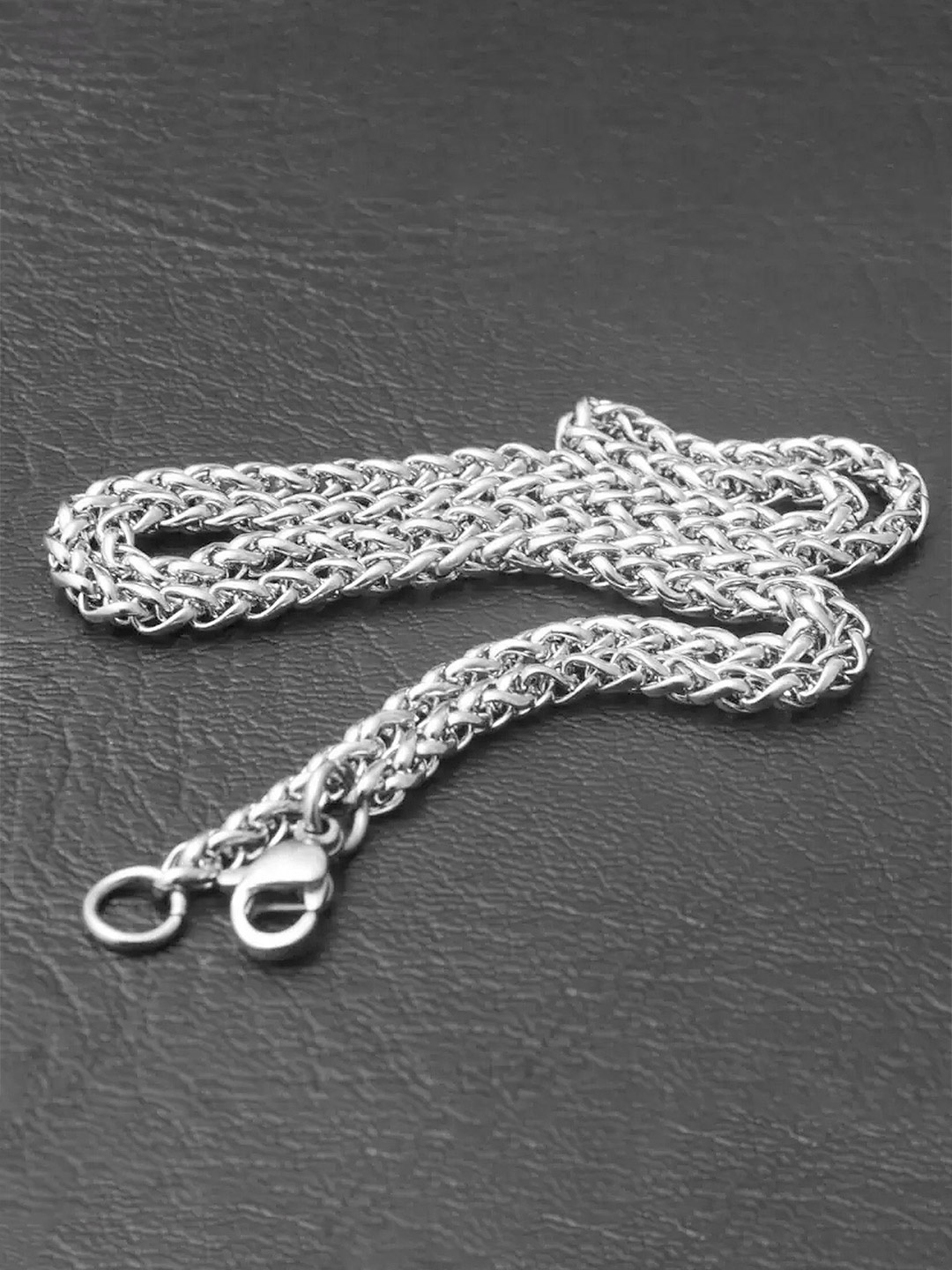 

Heer Collection Unisex Silver-Plated Chain